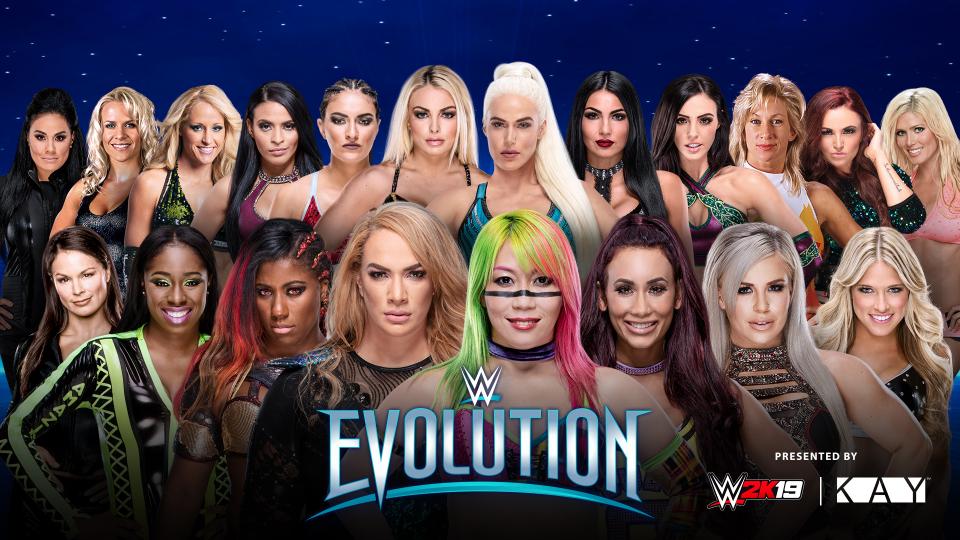 WWE Evolution Battle Royal Asuka Camella
