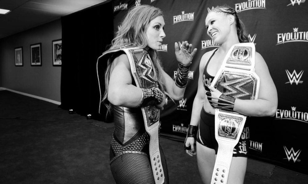 1000px x 600px - Does The Becky Lynch & Ronda Rousey Picture Bother You? | The Chairshot