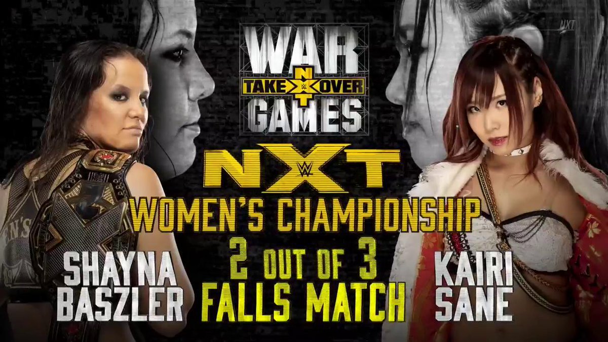 WWE NXT Takeover War Games Shayna Baszler Kairi Sane