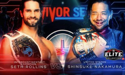 WWE Survivor Series 2018 Seth Rollins vs Shinsuke Nakamura