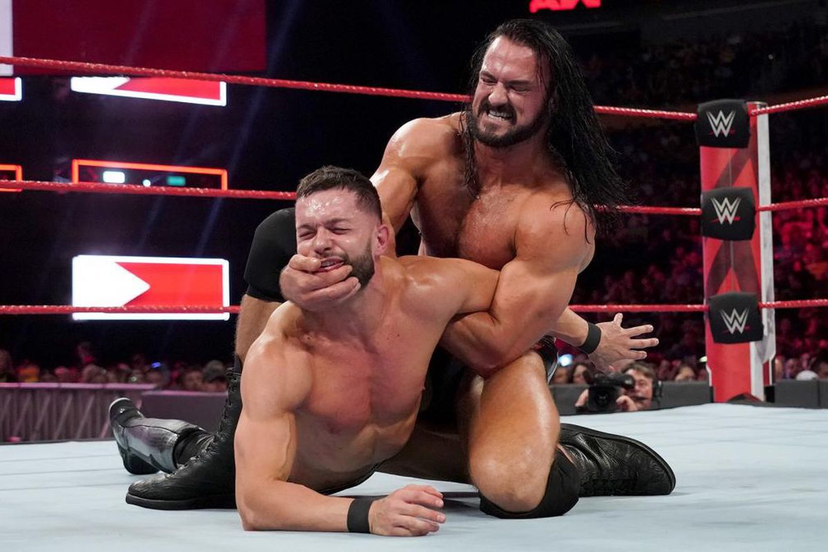 Finn Bálor Drew McIntyre WWE Raw