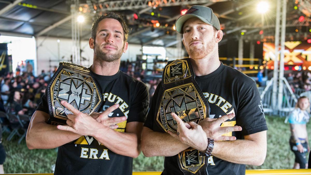 Roderick Strong Kyle O'Reilly Undisputed Era NXT Tag Team Champions