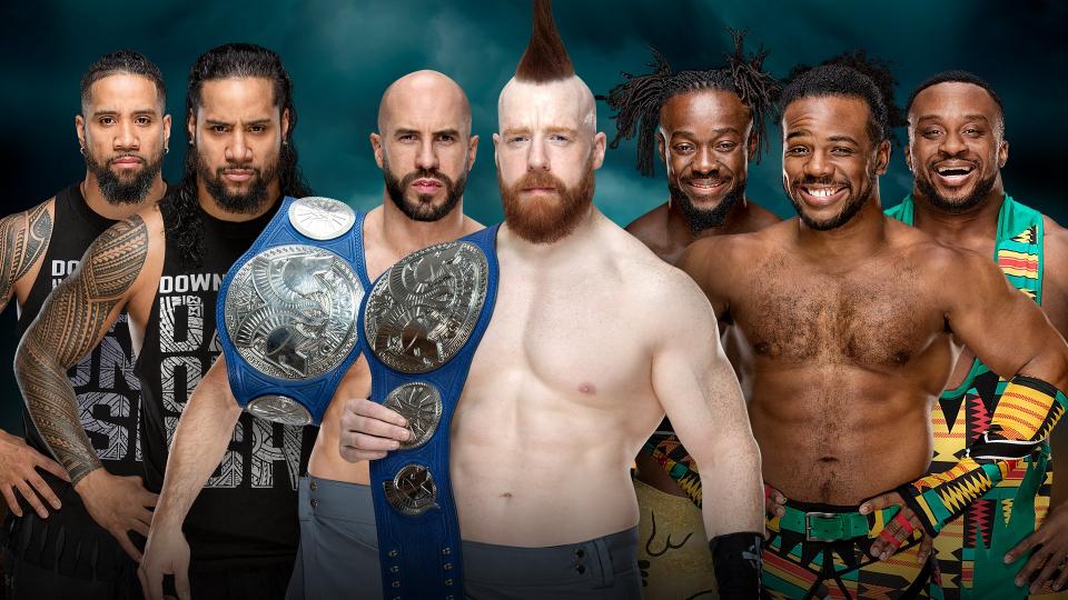 WWE TLC The Bar The Usos New Day