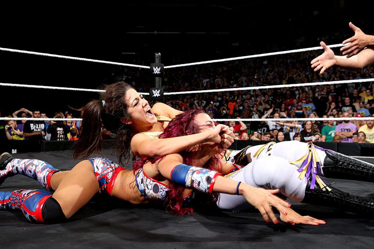 Sasha Banks Bayley NXT