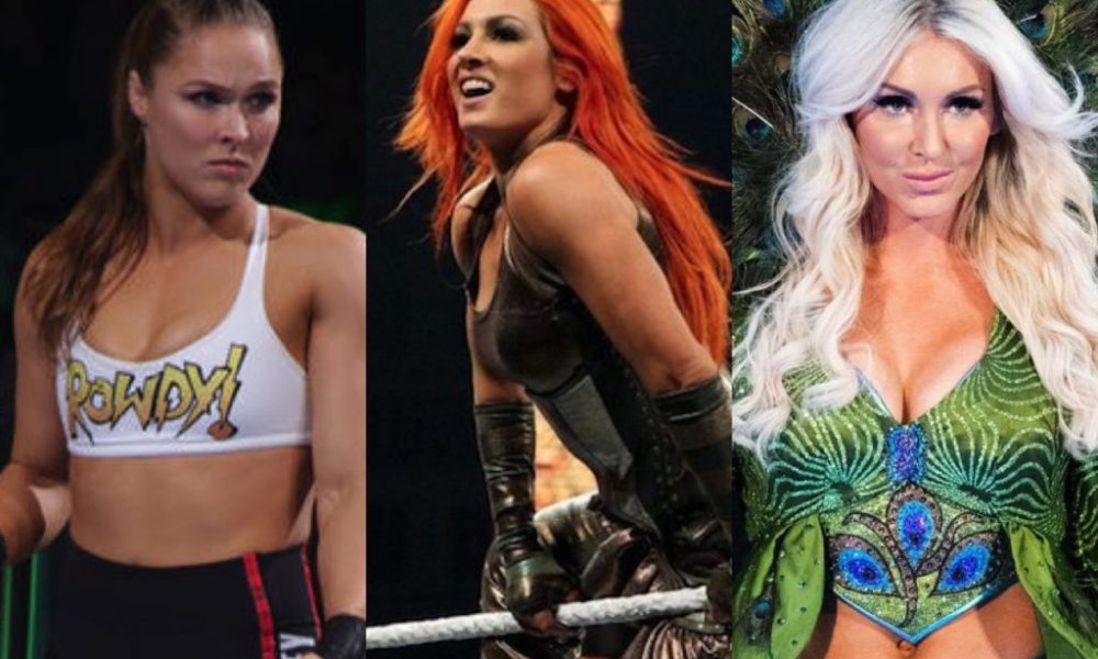 Becky Lynch Porn Idwo - Perfect Symmetry: Becky Lynch vs. Ronda Rousey vs. Charlotte Flair at  WrestleMania 35 | The Chairshot