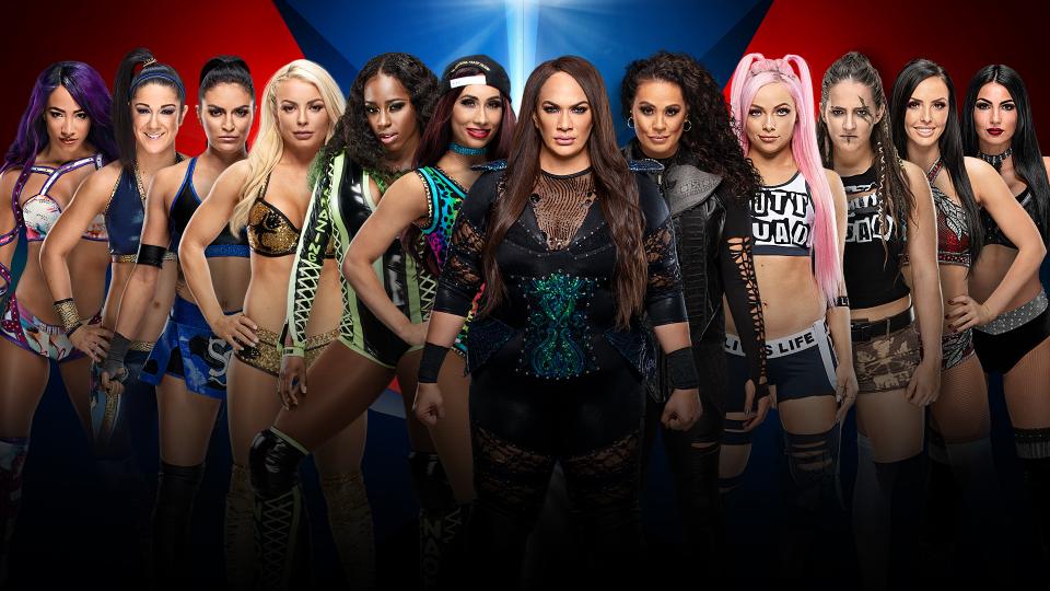 WWE Elimination Chamber Women's Tag Team Championship Match