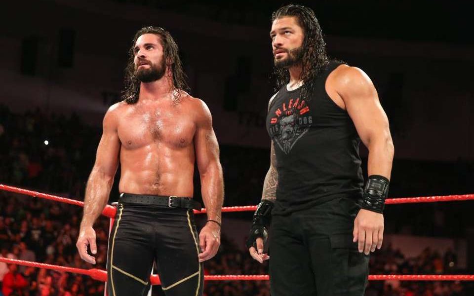 Roman Reigns Seth Rollins WWE