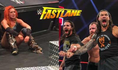 WWE Fastlane The Shield Roman Reigns Dean Ambrose Seth Rollins Becky Lynch