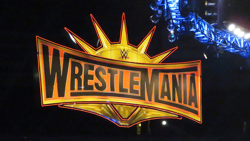WWE WrestleMania 35 Sign