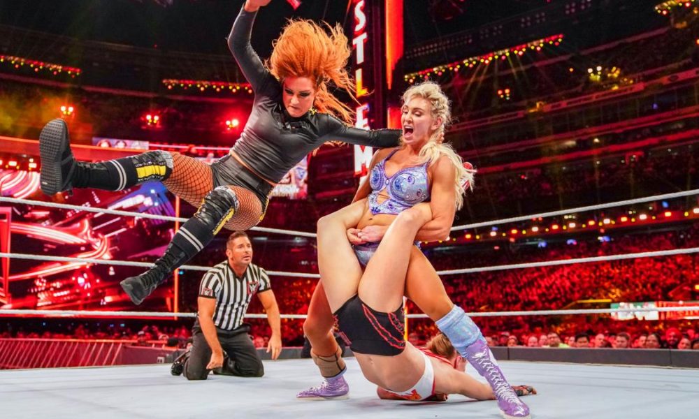 Becky Lynch Ronda Rousey Charlotte Flair WWE WrestleMania 35