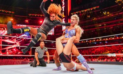 Becky Lynch Ronda Rousey Charlotte Flair WWE WrestleMania 35