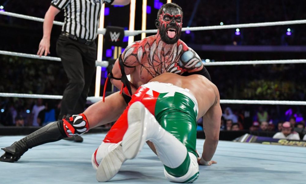 Finn Balor Andrade WWE Super ShowDown