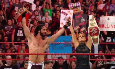 WWE Seth Rollins Becky Lynch