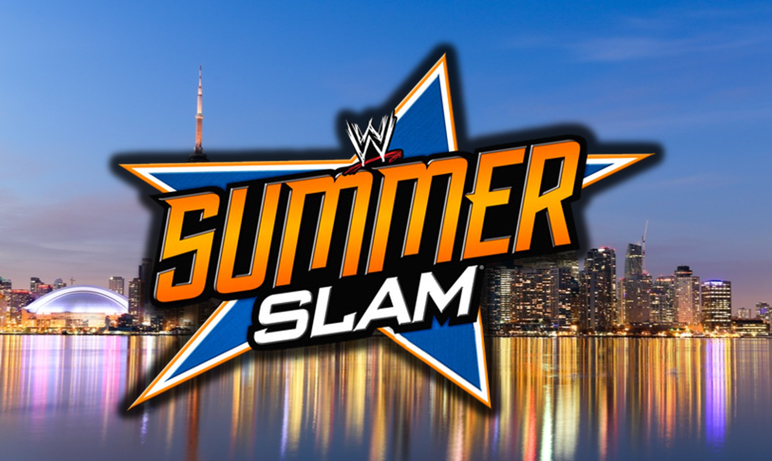 WWE SummerSlam Toronto Skyline