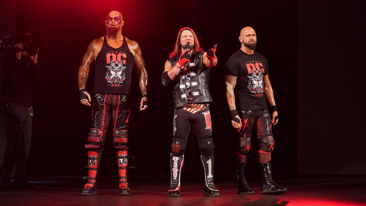 WWE RAW AJ Styles Three Stars Of The Night
