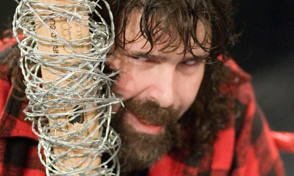 Mick Foley Barbed Wire Bat