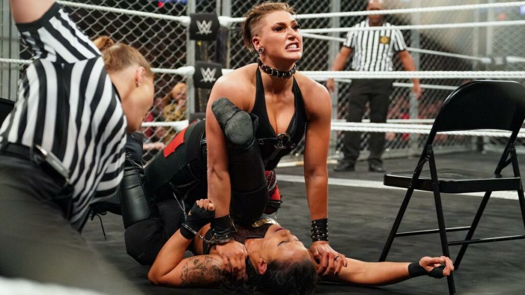 WWE NXT Takeover War Games Rhea Ripley Shayna Baszler