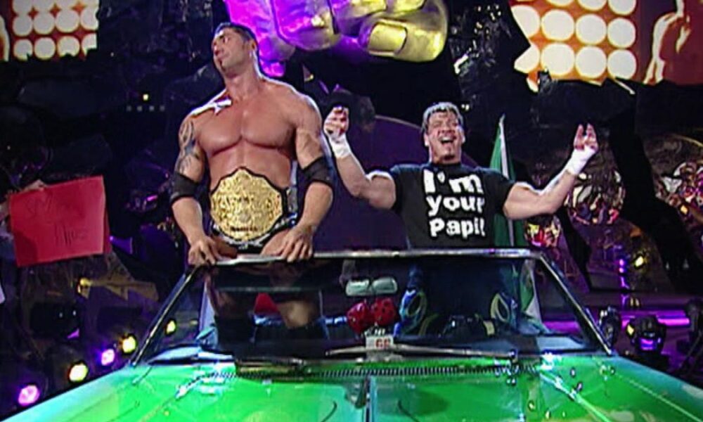 Eddue Guerrero Lowrider Batista WWE World Heavyweight Champion