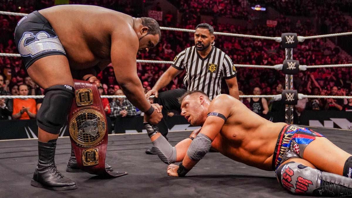WWE NXT Takeover Portland Keith Lee Dominik Dijakovic