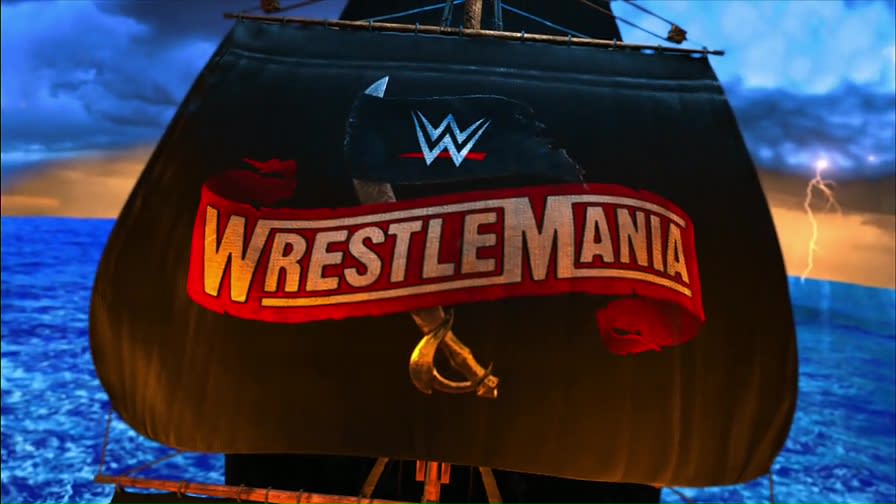 WWE WrestleMania 36 Pirate Ship