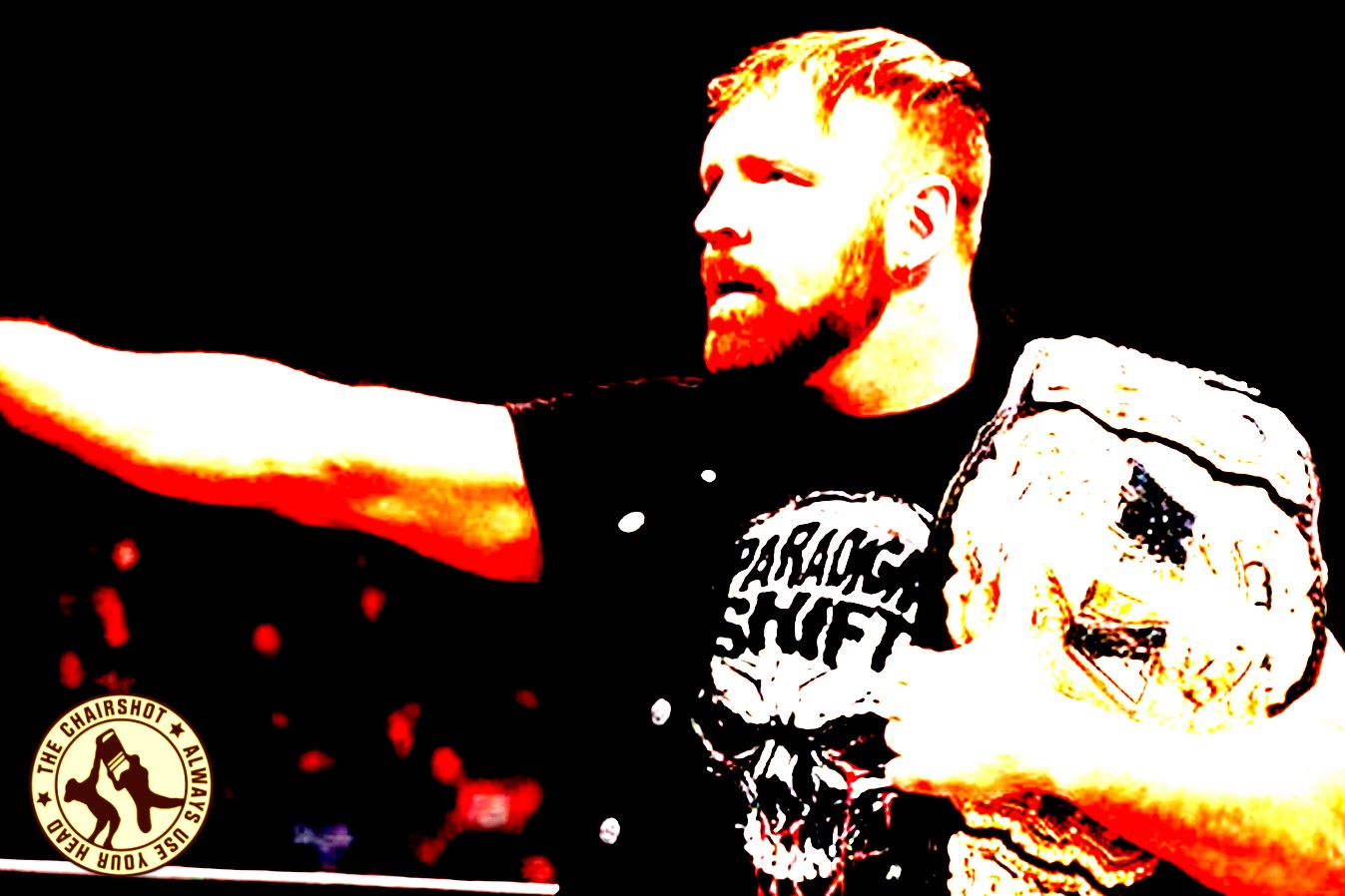 Jon Moxley AEW Champion Chairshot Edit