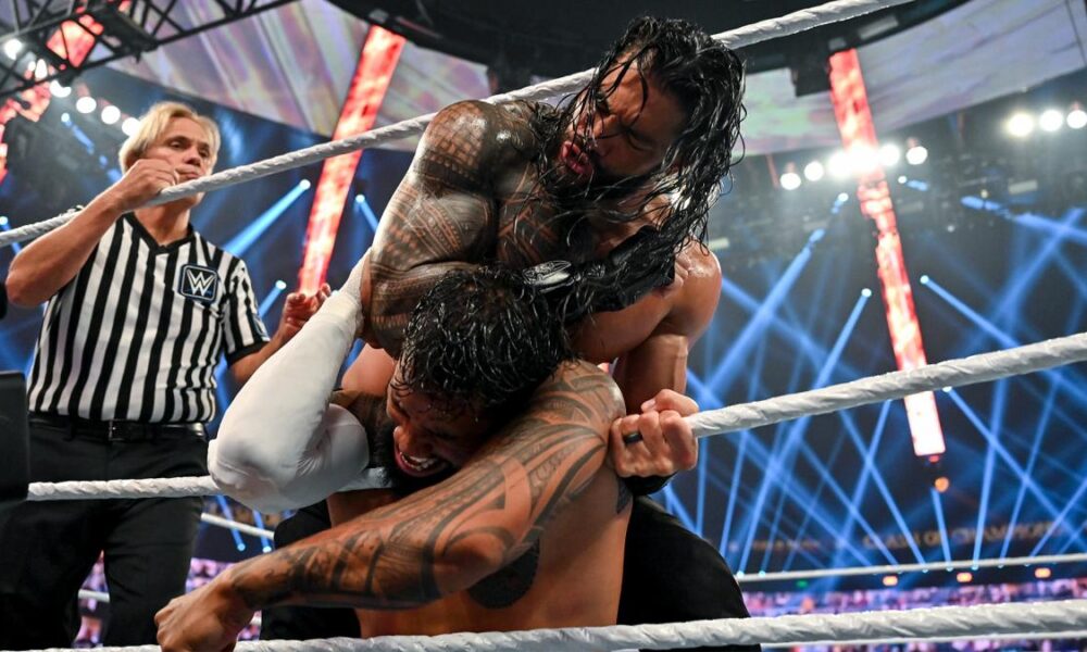 WWE Clash Of Champions Roman Reigns Jey Uso