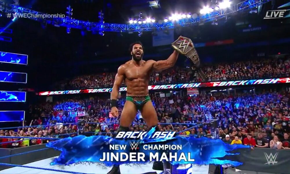 Jinder Mahal WWE Championship