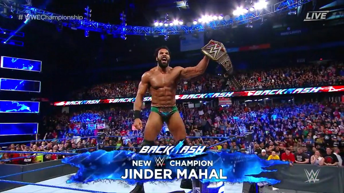 Jinder Mahal WWE Championship