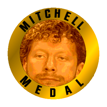 Mitchell Medal Omega Face