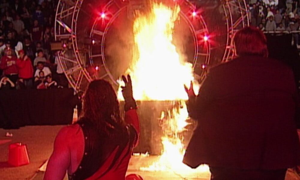 WWE Kane Fire