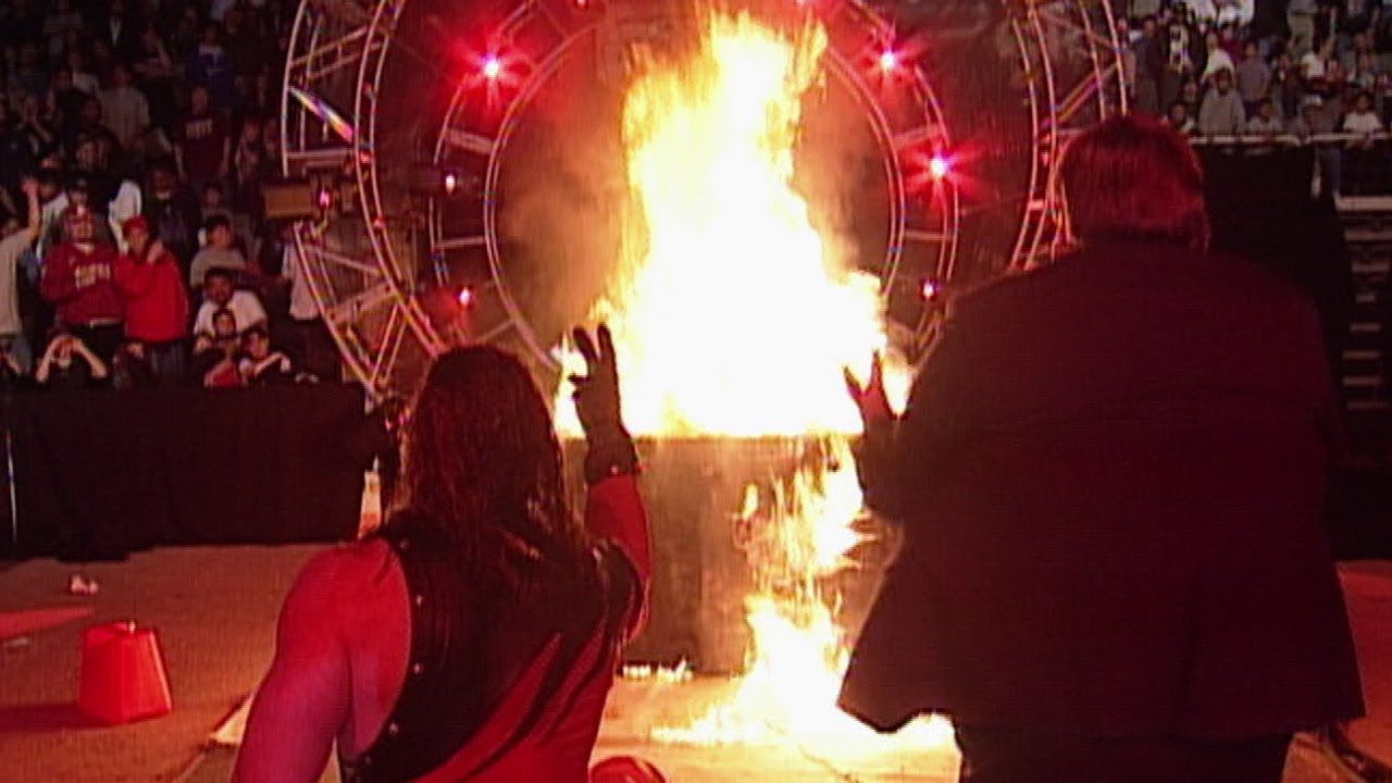 WWE Kane Fire
