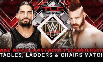 WWE TLC 2015 Roman Reigns Sheamus
