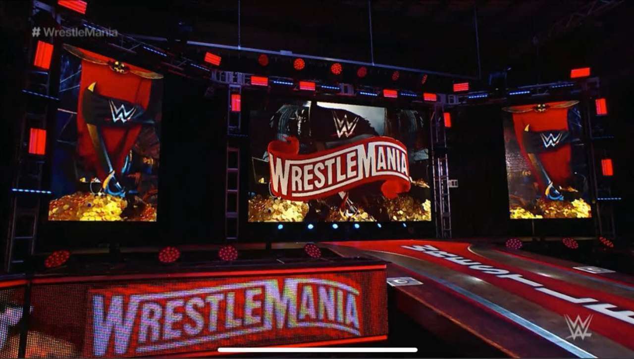 WWE WrestleMania 36 Stage