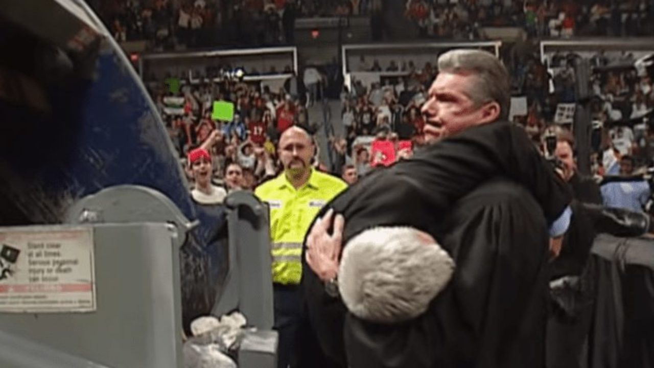WWE Eric Bischoff Fired Dumpster