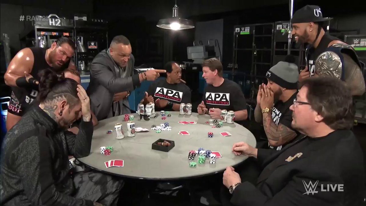 APA WWE Poker Game