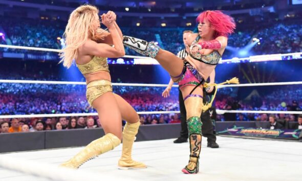 WWE WrestleMania 34 Charlotte Flair Asuka