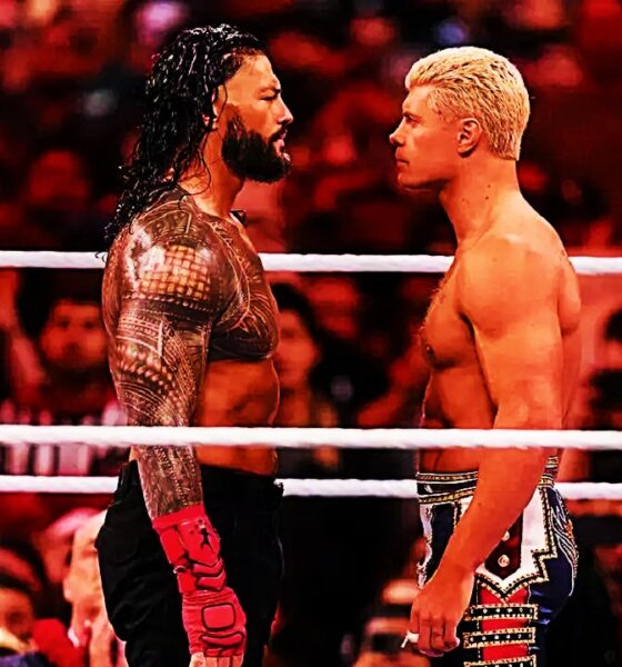 Roman Reigns Cody Rhodes WrestleMania