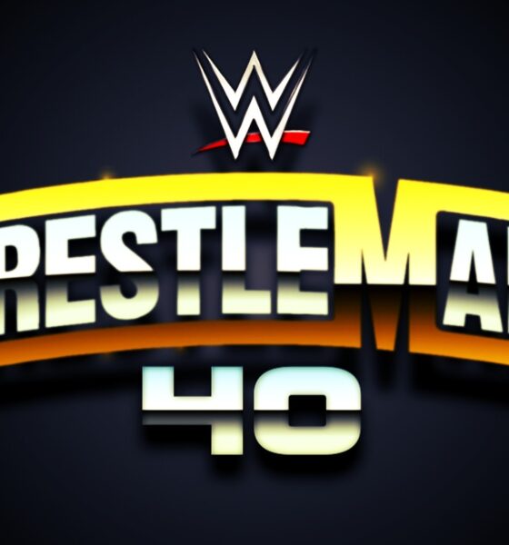 Alternate WrestleMania 40 Logo Long