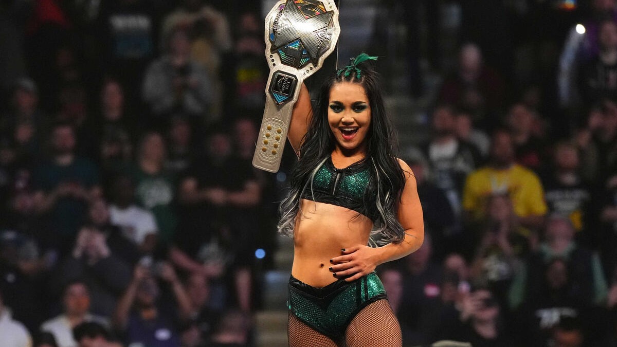 WWE NXT Stand & Deliver Roxanne Perez Women's Champion