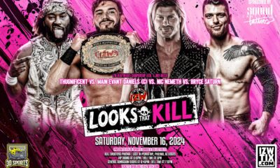 IZW Looks That Kill Main Event - Evan Daniels vs. Nic Nemeth vs. Thugnificent vs. Bryce Saturn