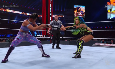 Bianca Belair vs Sasha Banks WWE WrestleMania 37