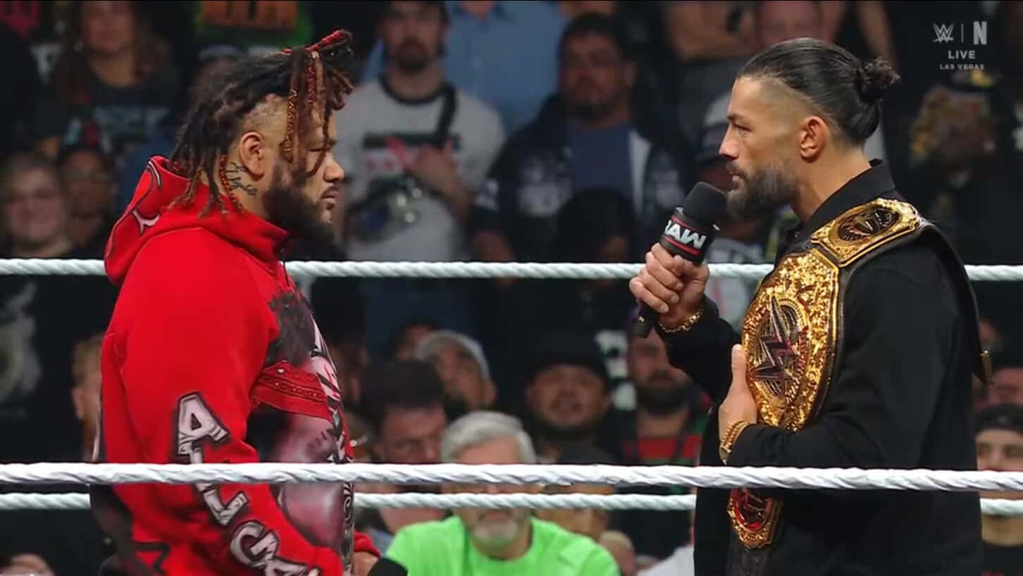 WWE Jacob Fatu Roman Reigns Backlash