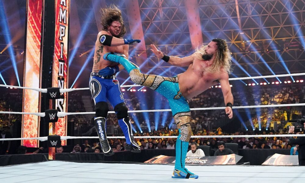 Seth Rollins vs AJ Styles WWE Night Of Champions