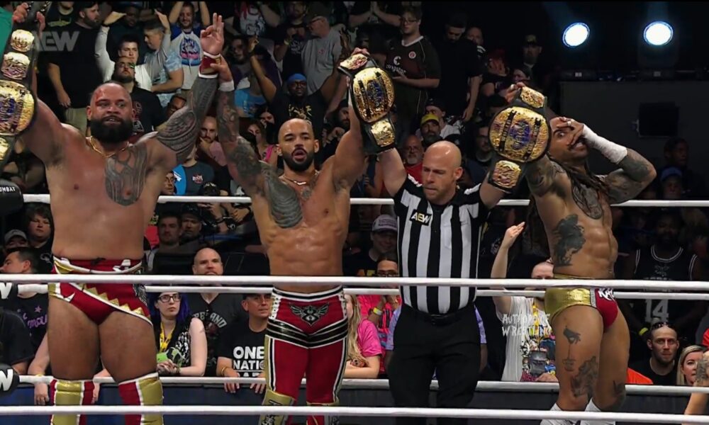 The Demand AEW Trios Champions Ricochet
