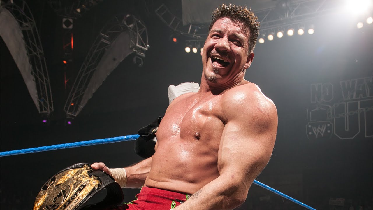 Eddie Guerrero wins the WWE Championship