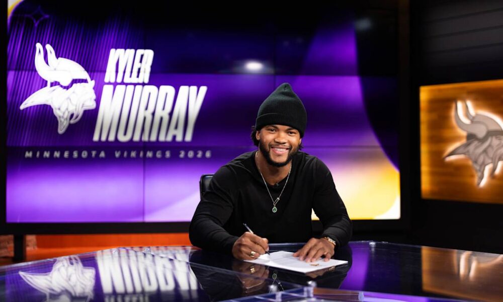Kyler Murray Minnesota Vikings Starting Quarterback