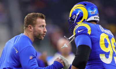 Sean McVay Aaron Donald NFL