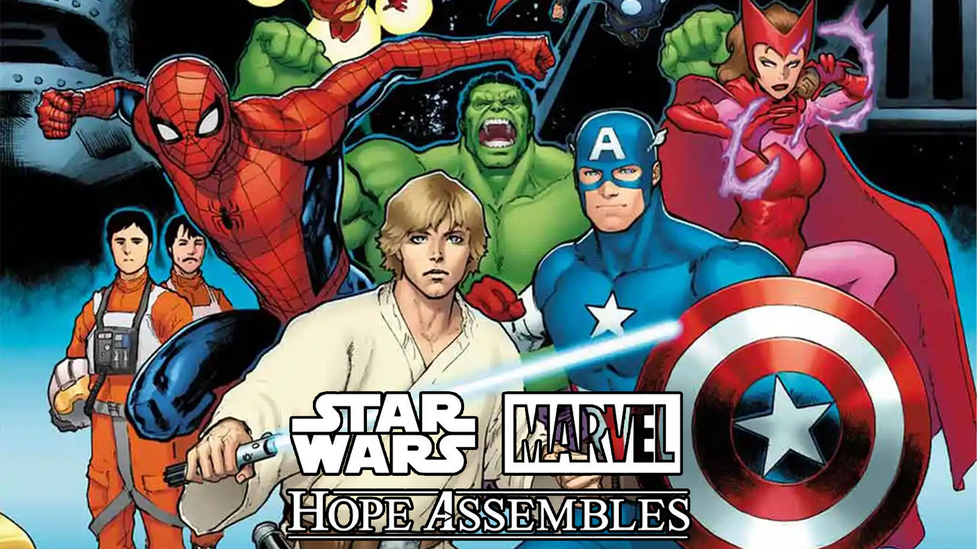 Star Wars Marvel Hope Assembles