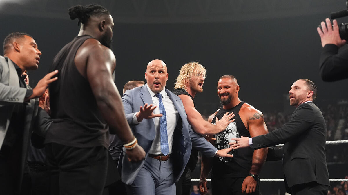 WWE Raw Norfolk Bron Breakker Oba Femi