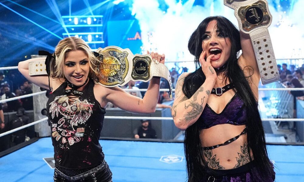 Alexa Bliss Tatum Paxley Win WWE Women's Tag Team Championships